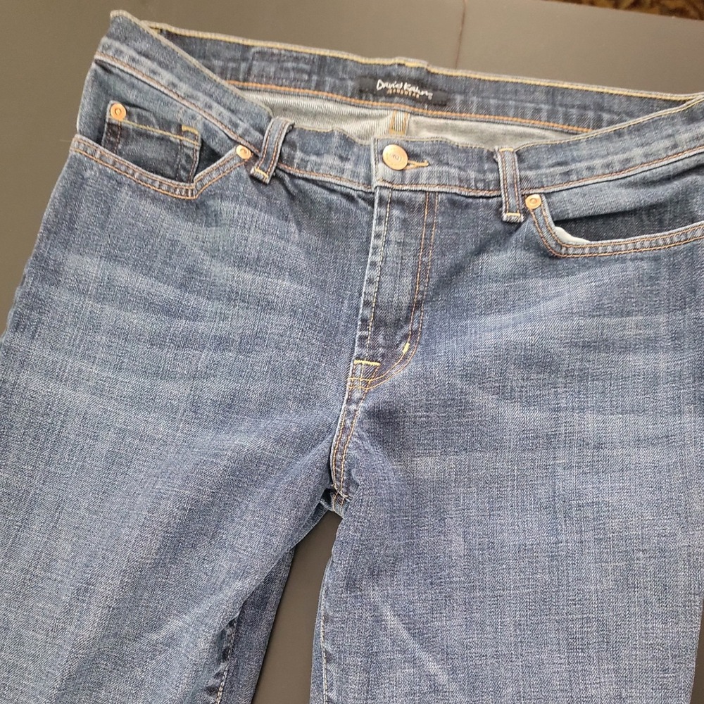 David‎ Kahn Jeanswear Womens Size 12 Bootcut Jeans Medium Wash Denim